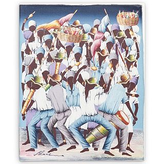 Jean Claude Blanc (Haiti, 1965) Acrylic on Canvas
