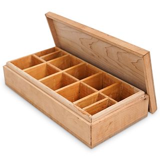 Wood Specimen Box