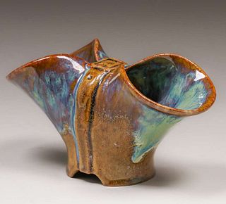 Fulper Pottery Double Vase c1920