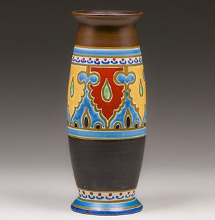 Gouda Pottery Emmy Vase c1920s