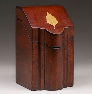 Gentlemans Antique Wooden Pen Box c1890s