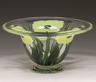 Vandermark-Merritt Glass Bowl c1980s