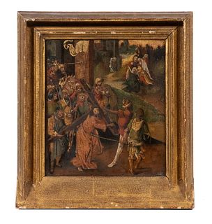 15TH C. GERMAN STATION OF THE CROSS