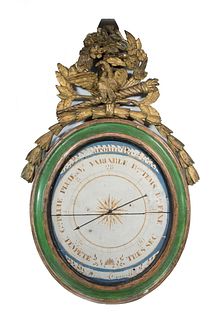 18TH C. FRENCH BAROMETER