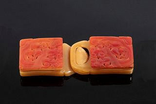 CHINESE DRESS BUCKLE IN BOX