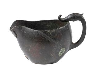 ANCIENT CHINESE BRONZE PITCHER