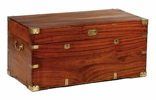 19TH C. CHINESE CAMPHORWOOD TRUNK