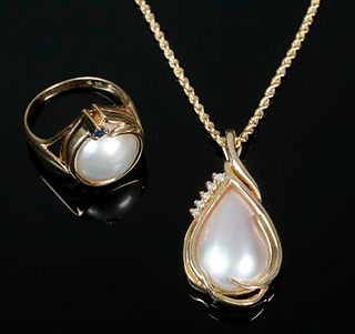 PENDANT AND RING SET
