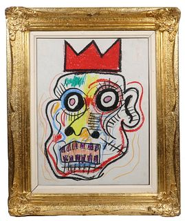 ATTRIBUTED TO JEAN-MICHEL BASQUIAT (NY, 1960-1988)