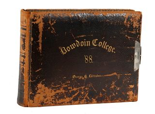 RARE BOWDOIN COLLEGE 1888 YEARBOOK