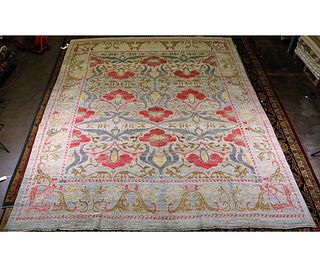 HAND KNOTTED INDIA AGRA RUG