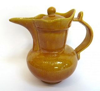 Ming Lidded Yellow Glazed Teapot