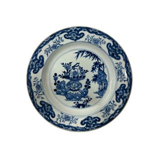 Chinese Blue and White Porcelain Plate
