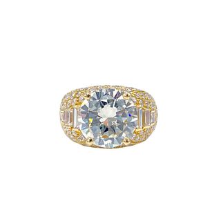 Bvlgari 18k Gold and Diamond â€˜Trombinoâ€™ Ring