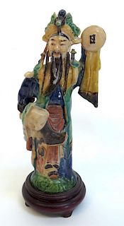 Antique Chinese Ceramic Statue