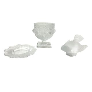 Lalique Crystal, Set of 3