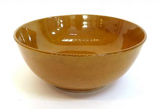 Chinese Yellow Glaze Bowl