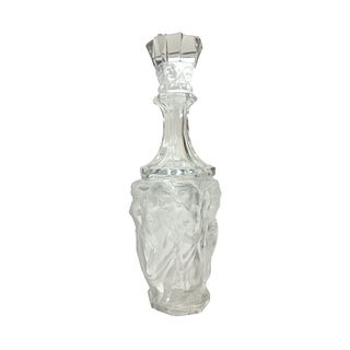 Frosted Crystal Liquor Bottle