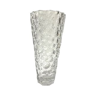 Tall Lalique Crystal vase