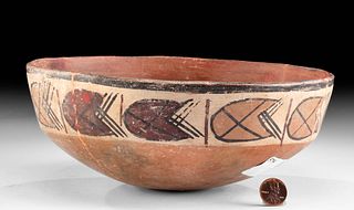Nazca Polychrome Bowl w/ Abstract Motif