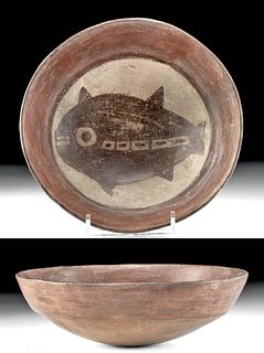 Nazca Polychrome Bowl w/ Fish