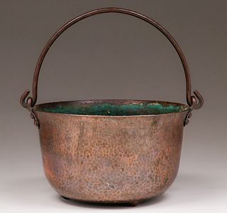 Arthur Cole - The Avon Coppersmith Hammered Copper Kettle c1930s