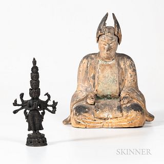 Two Buddhist Figures