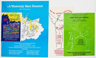 Group of Jazz and Museum Posters