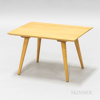 Blonde Wood Side Table