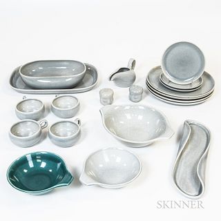 Set of Russel Wright Ceramic Tableware