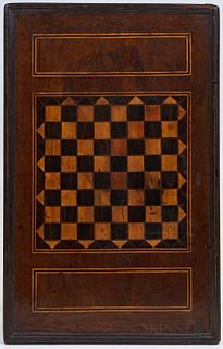 Double-sided Mahogany and Inlay Game Board