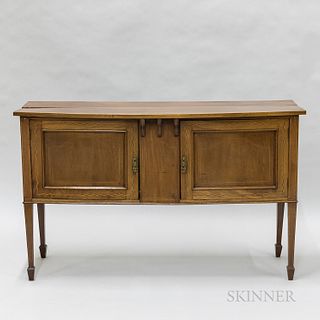Neoclassical-style Inlaid Mahogany Sideboard