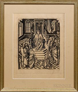 Photo-facsimile After an Engraving by the Master FVB
