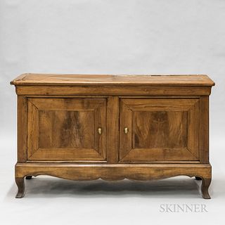 Louis XV Provincial-style Fruitwood Buffet