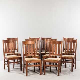 Ten Mission Side Chairs