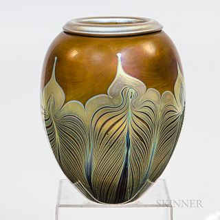 Carl Radke Glass Vase