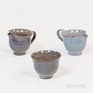 Three Pieces of Scheier Pottery Tableware