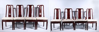 Set of Eight Chinese Wood Chairs