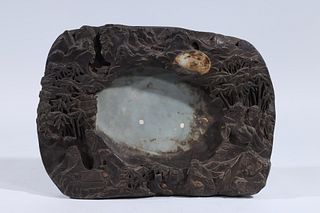 Large Antique Chinese Ink Stone