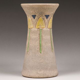 Roseville Tall Mostique Vase c1910s