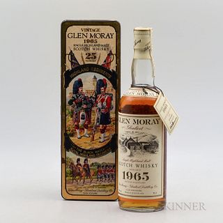 Glen Moray 25 Years Old 1965, 1 750ml bottle (oc)