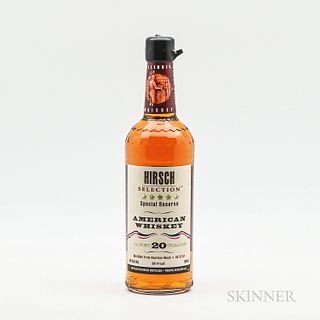 Hirsch Selection American Whiskey 20 Years Old 1987, 1 750ml bottle