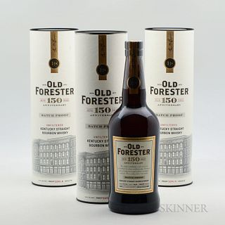 Old Forester 150th Anniversary, 3 750ml bottles