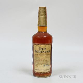 Old Forester, 1 4/5 quart bottle