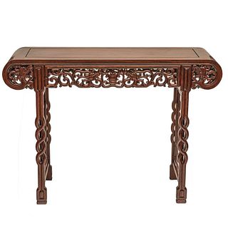 Chinese carved Hardwood Alter Table