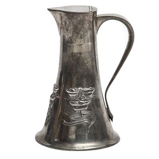 Liberty &amp; Co Tudric Pewter Water Pitcher by Archibald Knox