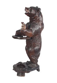 Black Forest Bear Cane Stand