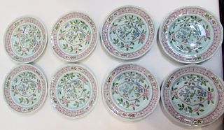 Eight Petit Plates By Calyx-Wedgwood