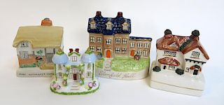 Four Ceramic Cottage Design Pieces