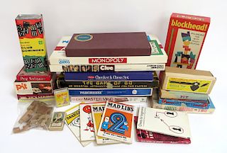 Collection Of Vintage Board And Card Games